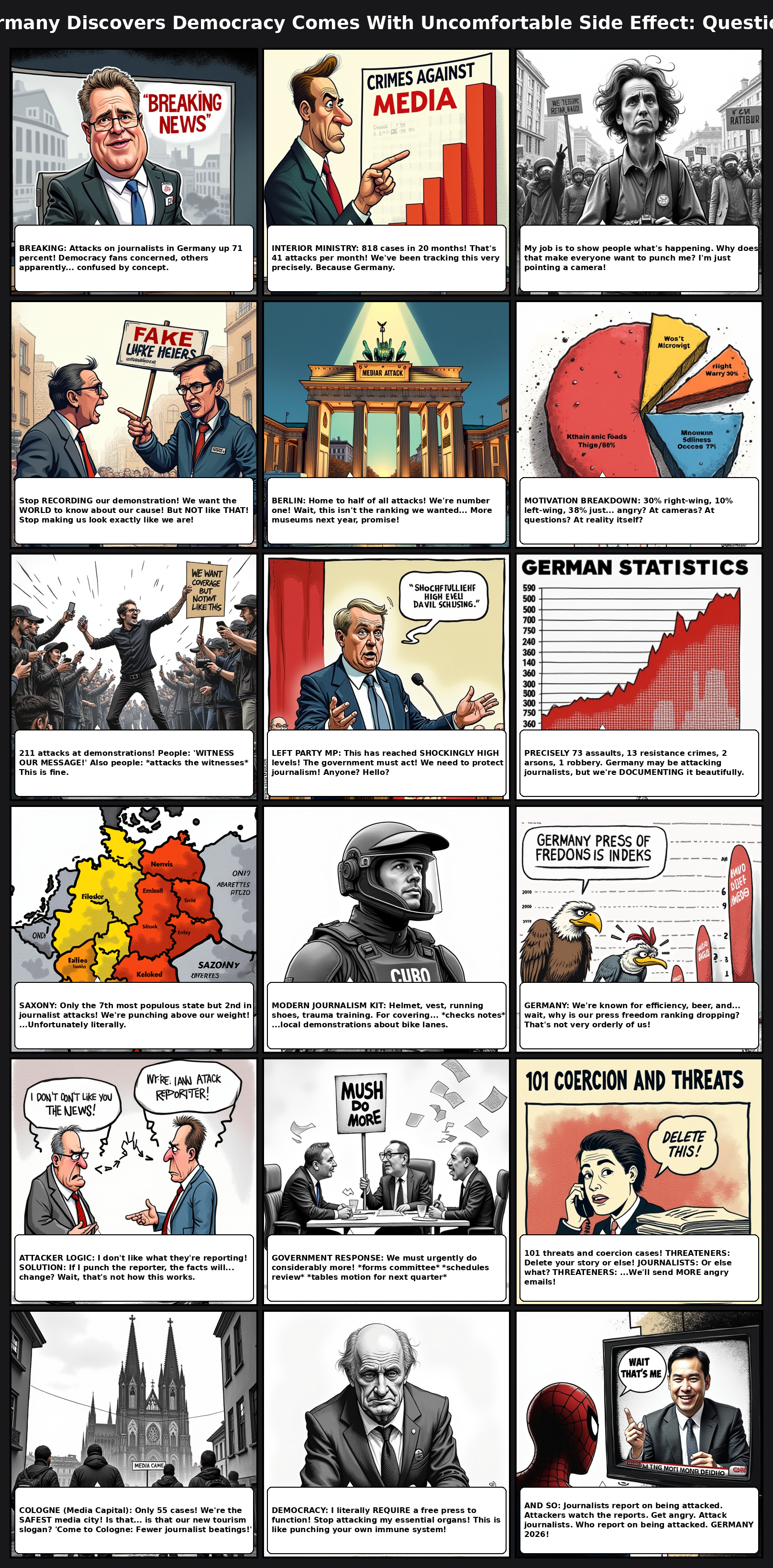 Germany Discovers Democracy Comes With Uncomfortable Side Effect: Questions